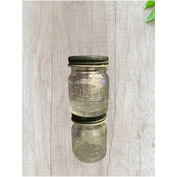 Set of 2 Vintage Antrol Ant Poison Bottles - Clear Glass, Made in Los Angeles, U - Picture 6 of 6